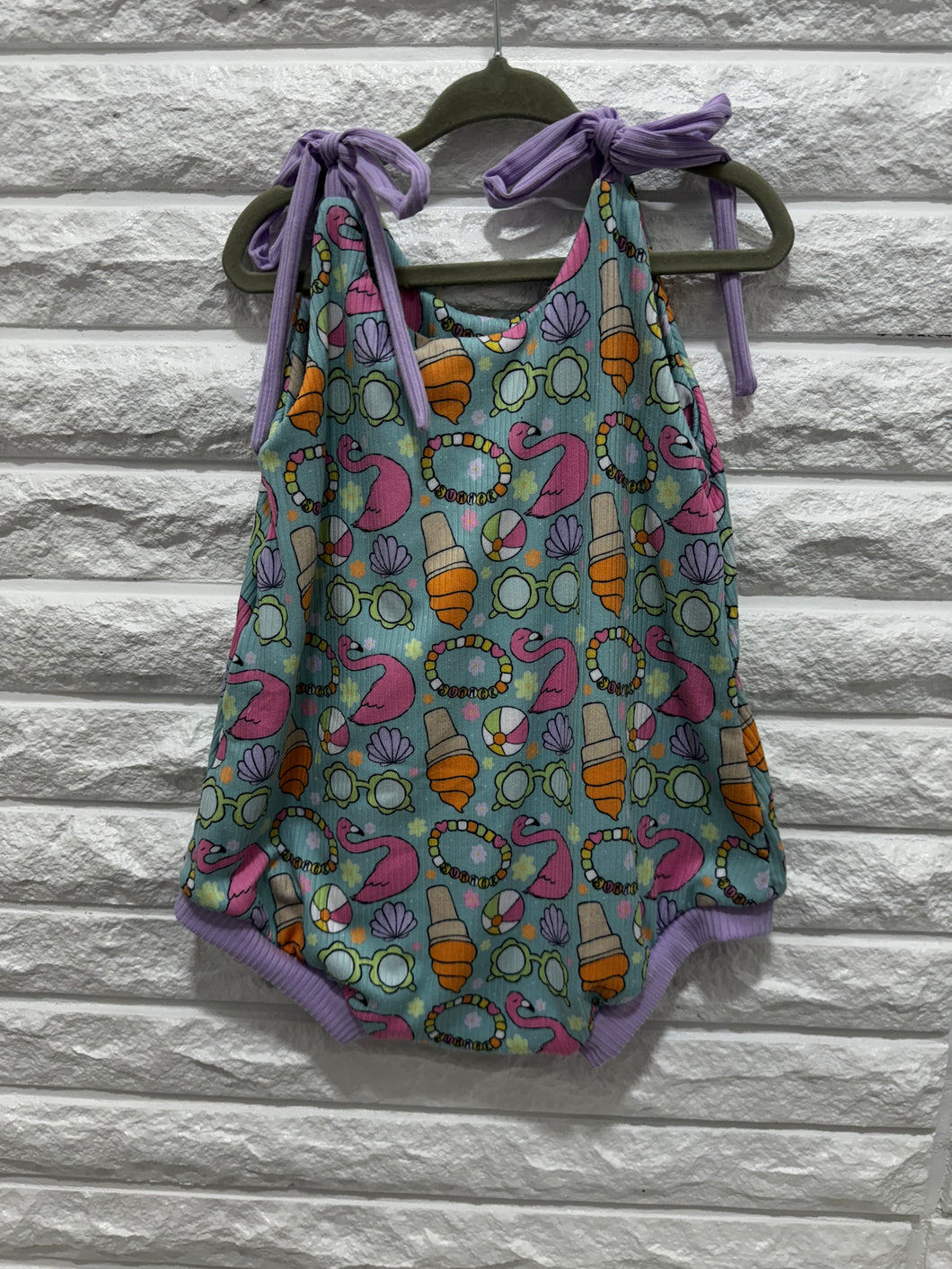 Tie romper