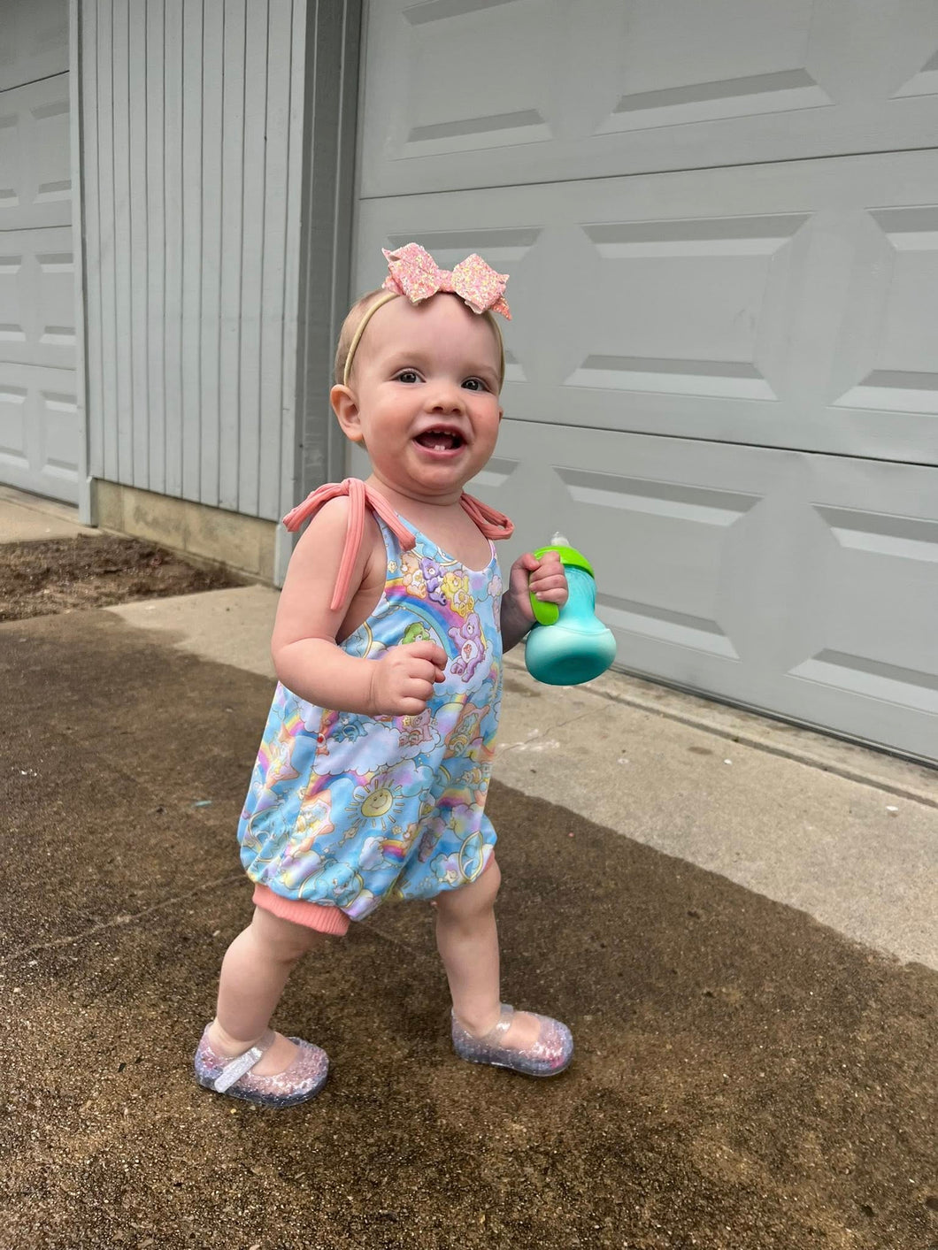 Tie romper