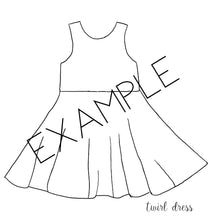Load image into Gallery viewer, Twirl Dress: Easter Drop
